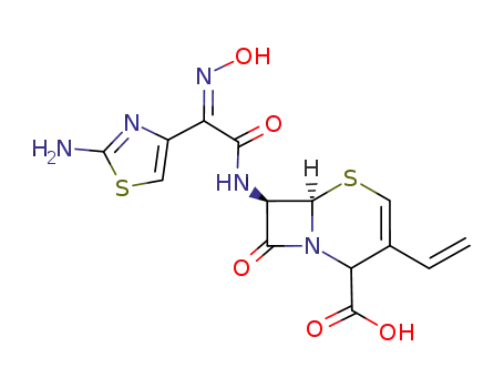 (6R,7R)-7-[2-(2-amino-4-thiazolyl)-2-(Z)-(hydroxyimino)acetamido]-3-vinyl-2-cephem-4-carboxylic acid