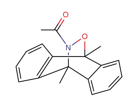 Molecular Structure of 51029-28-8 (1-[9,10-dimethyl-9,10-dihydro-9,10-(epoxyimino)anthracen-11-yl]ethanone)