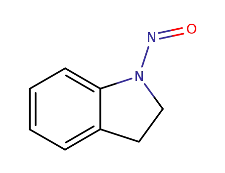 Molecular Structure of 7633-57-0 (N-NITROSOINDOLINE)