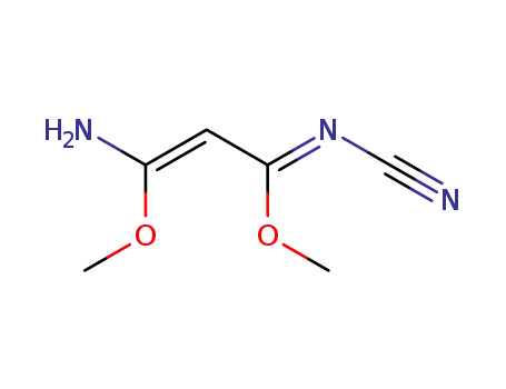 methyl 3-amino-3-methoxy-N-cyano-2-propeneimidate