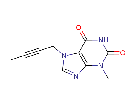7-but-2-ynyl-3-methyl-3,7-dihydro-purine-2,6-dione