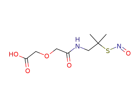 2-({N-(2-methyl-2-(nitrosothio)propyl)carbamoyl}methoxy)acetic acid