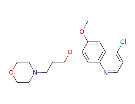 4-chloro-6-methoxy-7-(3-morpholin-4-yl-propoxy)-quinoline