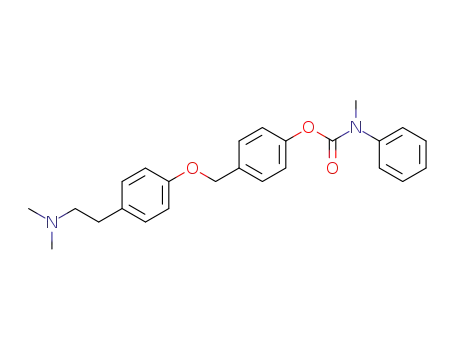 methyl-phenyl-carbamic acid 4-[4-(2-dimethylamino-ethyl)-phenoxymethyl]-phenyl ester