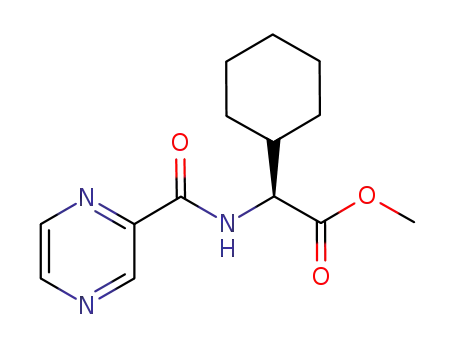 (S)-methyl 2-cyclohexyl-2-(pyrazine-2-carboxamido)acetate