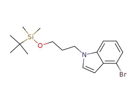 4-bromo-1-[3-(tert-butyldimethylsilyloxy)prop-1-yl]-1H-indole