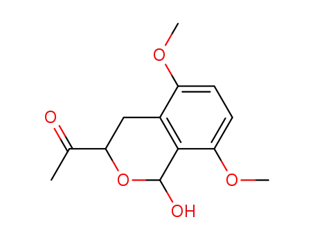 Methyl 5,8-dimethoxy-1-hydroxyisochroman-3-yl ketone