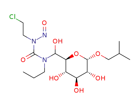 3-n-propyl-3-(isobutyl α-D-glucopyranose-6-yl)-1-(2-chloroethyl)-1-nitrosourea