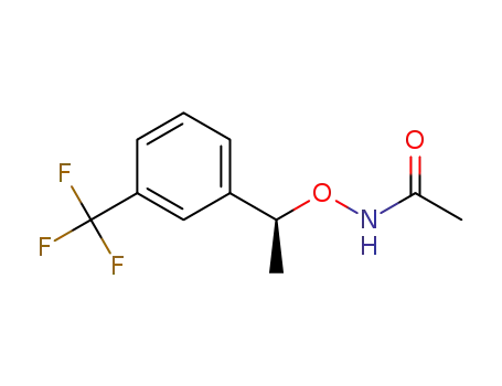 (S)-O-{1-(3-trifluoromethylphenyl)ethyl}-acetohydroxamate