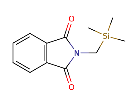 Molecular Structure of 18042-62-1 (N-(TRIMETHYLSILYLMETHYL)PHTHALIMIDE)