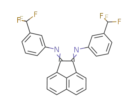 Molecular Structure of 444798-19-0 (Benzenamine, N,N'-1,2-acenaphthylenediylidenebis[3-(trifluoromethyl)-)