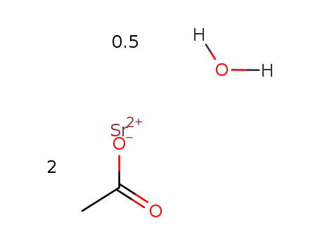 strontium acetate hemihydrate