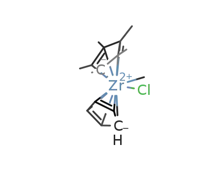 [Zr(η5-cyclopentadienyl)(η5-pentamethylcyclopentadienyl)(CH3)Cl]