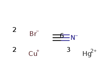 copper (I) mercury (II) bromide cyanide