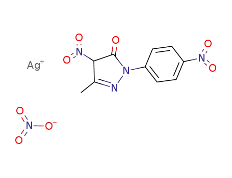 Ag(3-methyl-4-nitro-1-(4-nitro-phenyl)-5-pyrazolone)NO3