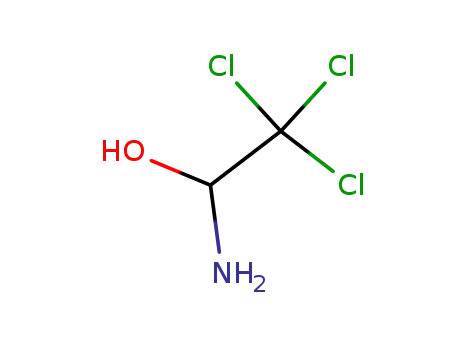 Molecular Structure of 507-47-1 (1-amino-2,2,2-trichloroethanol)