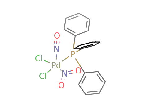 PdCl2(NO2)(P(C6H5)3)(NO)