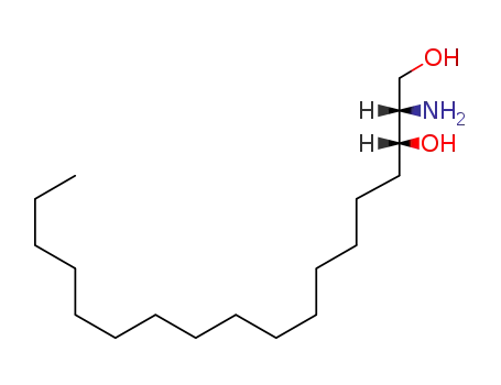 Molecular Structure of 3102-56-5 (DL-ERYTHRO-DIHYDROSPHINGOSINE)