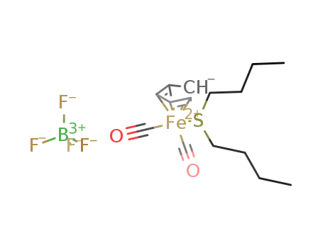[(cyclopentadienyl)Fe(CO)2(S(n-C4H9)2)][BF4]