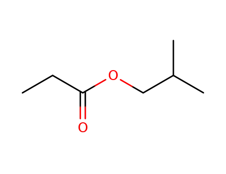 Molecular Structure of 540-42-1 (Isobutyl propionate)