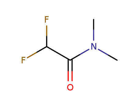 Molecular Structure of 667-50-5 (Acetamide, 2,2-difluoro-N,N-dimethyl-)