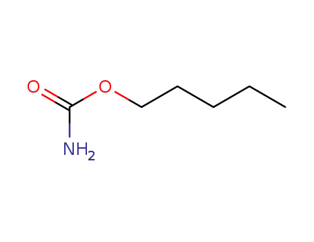 Molecular Structure of 638-42-6 (Carbamic acid amyl ester)