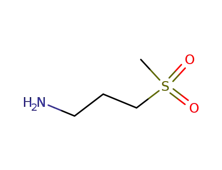 Molecular Structure of 26209-83-6 (3-(METHYLSULFONYL)PROPAN-1-AMINE HYDROCHLORIDE)