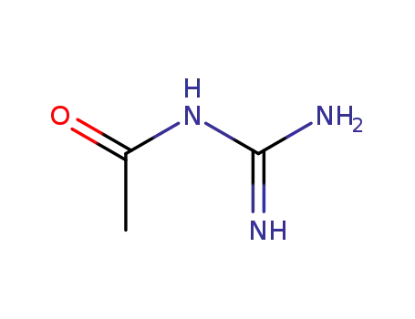 Molecular Structure of 5699-40-1 (N-ACETYLGUANIDINE)