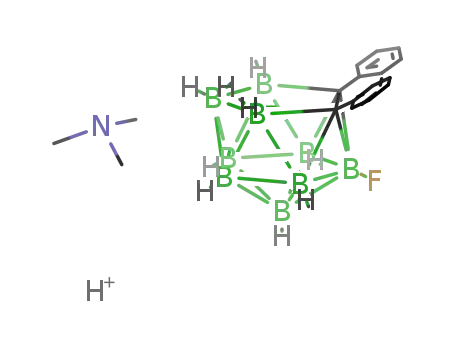 [HN(CH3)3][3-fluoro-7,8-diphenyl-7,8-nido-undecacarborane]