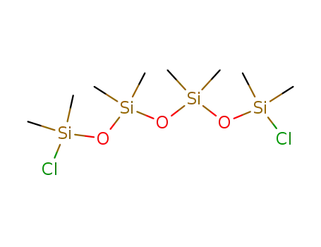 Molecular Structure of 2474-02-4 (1,7-Dichlorooctamethyltetrasiloxane)