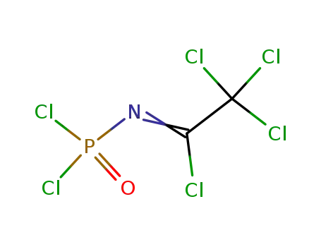 Molecular Structure of 28460-70-0 (Ethanimidoyl chloride, 2,2,2-trichloro-N-(dichlorophosphinyl)-)
