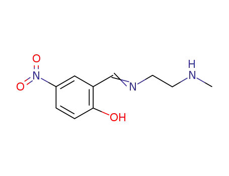 2-[(2-(methylamino)ethylimino)methyl]-4-nitrophenol
