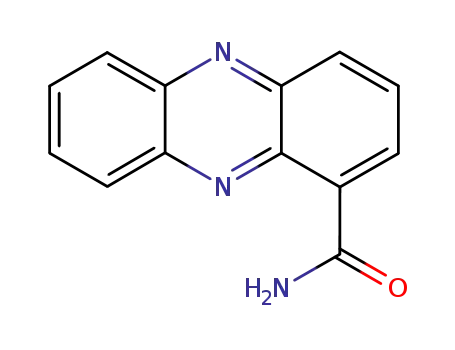 Molecular Structure of 550-89-0 (phenazine-1-carboxamide)