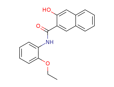 2-Naphthalenecarboxamide,N-(2-ethoxyphenyl)-3-hydroxy-(92-74-0)