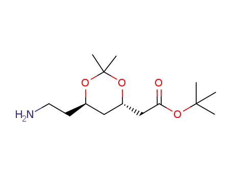 tert-butyl [(4S,6R)-6-(2-aminoethyl)-2,2-dimethyl-1,3-dioxane-4-yl]acetate