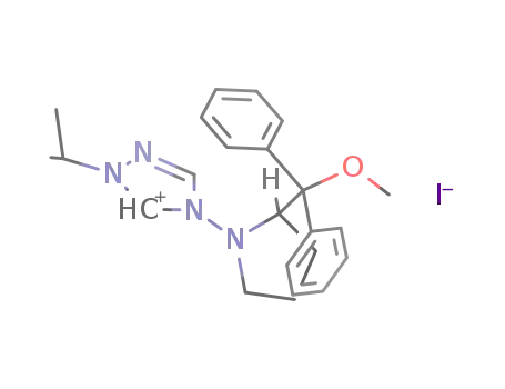 4-[(S)-2-(1,1-diphenyl-1-methoxymethyl)pyrrolidin-1-yl]-1-isopropyl-1,2,4-triazolium iodide