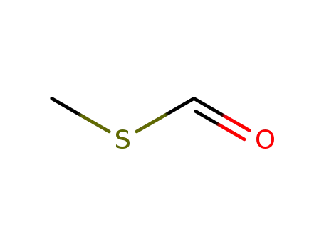Molecular Structure of 27798-35-2 (Methanethioic acid, S-methyl ester)