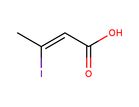 2-Butenoic acid, 3-iodo-, (2Z)-
