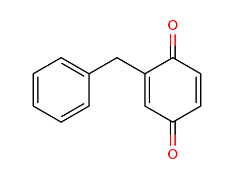 2,5-Cyclohexadiene-1,4-dione, 2-(phenylmethyl)-