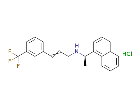 (R)-α-methyl-N-[3-[3-(trifluoromethyl)phenyl]propyl-2-ene]-1-naphthalenemethaneamine hydrochloride