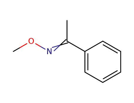 Molecular Structure of 3376-33-8 ((1Z)-1-phenylethanone O-methyloxime)
