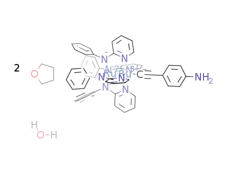 Ru2(2-anilinopyridinate)4(C2C6H4-4-NH2)*2THF*H2O