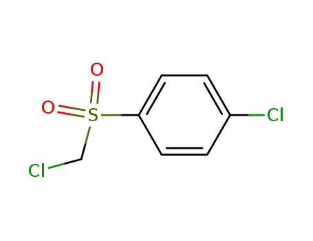 Molecular Structure of 5943-04-4 (1-chloro-4-[(chloromethyl)sulphonyl]benzene)