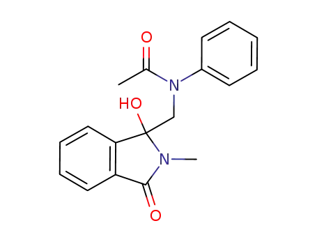 N-[(1-hydroxy-2-methyl-3-oxoisoindolin-1-yl)methyl]-N-phenylacetamide