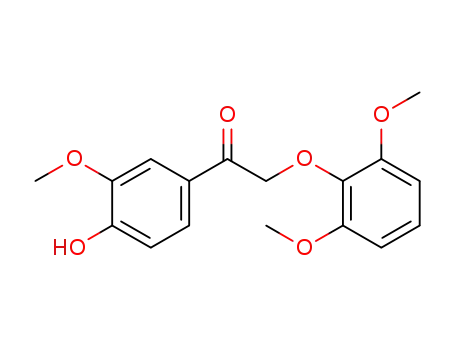 2-(2,6-dimethoxyphenoxy)-1-(4-hydroxy-3-methoxyphenyl)ethan-1-one