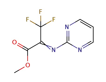 methyl 2-[(pyrimidin-2-yl)imino]-3,3,3-trifluoropropanoate