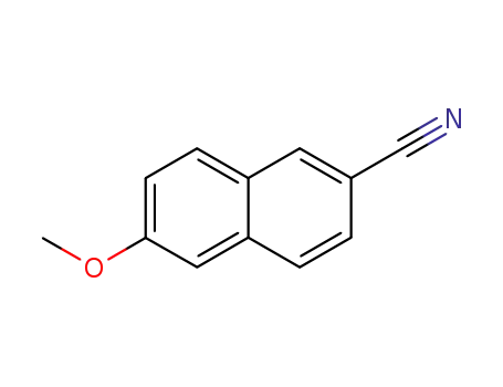 Molecular Structure of 67886-70-8 (2-CYANO-6-METHOXYNAPHTHALENE)