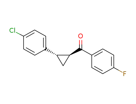 (2-(4-chlorophenyl)cyclopropyl)(4-fluorophenyl)methanone