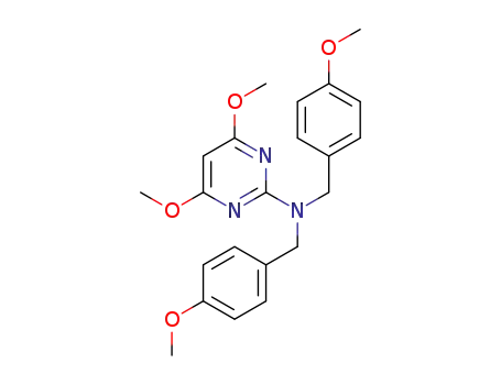 4,6-dimethoxy-N,N-bis(4-methoxybenzyl)pyrimidin-2-amine