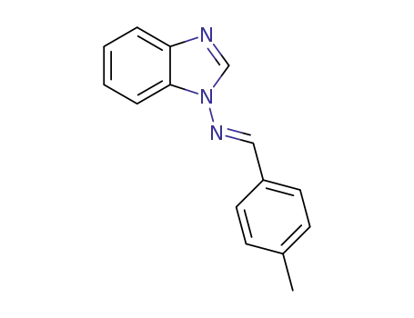 (E)-N-(benzimidazol-1-yl)-1-(p-tolyl)methanimine